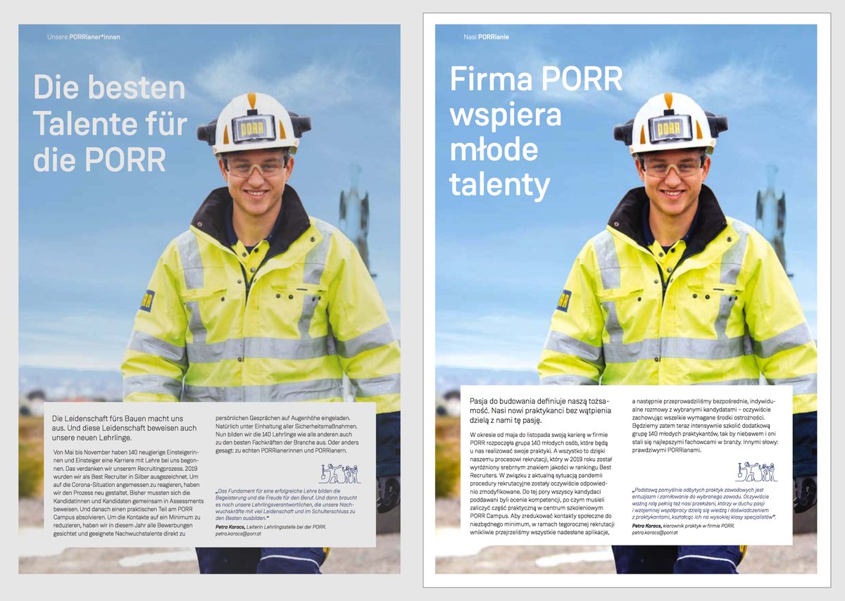 inStudioDe's tweet photo. DE→PL translation · 5670 words · employee magazine of a major international construction company. Tools used: SDL Trados Studio 2019 (translation), Adobe Acrobat® Pro DC (page proof). https://t.co/cDc5PTM9Li