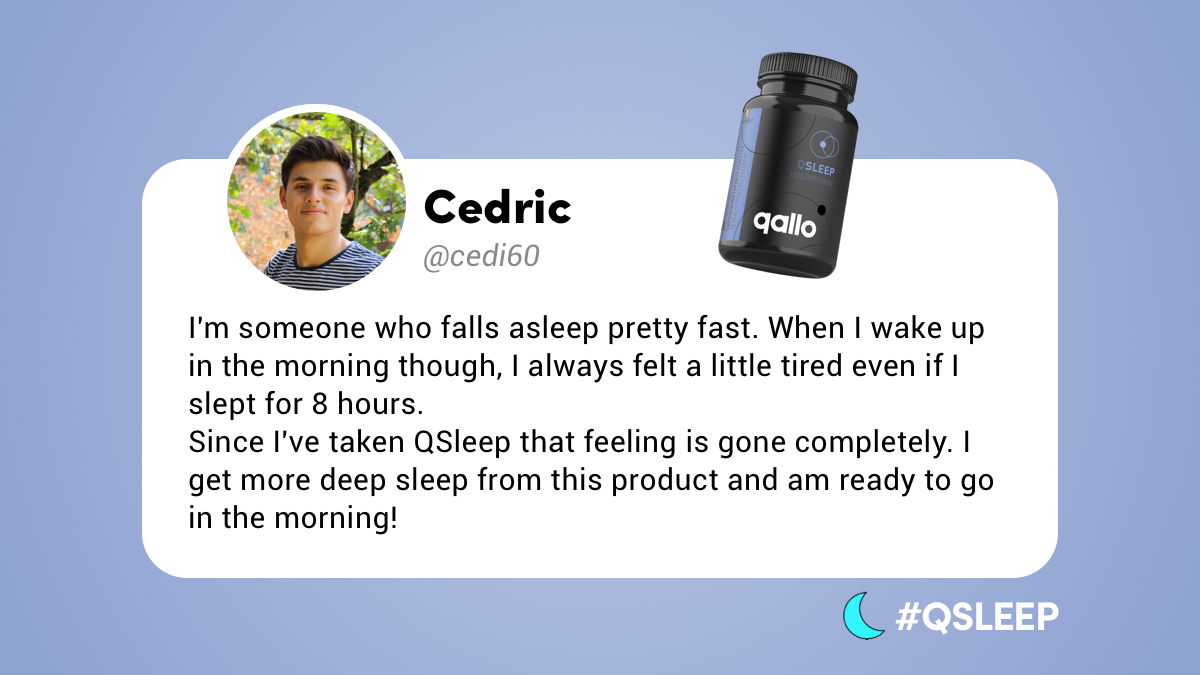qallolifestyle's tweet photo. A #QSleep review from Growth Marketeer @cedi60
Have you tried it already? ๐ ๐ค https://t.co/oivaOFg9UY