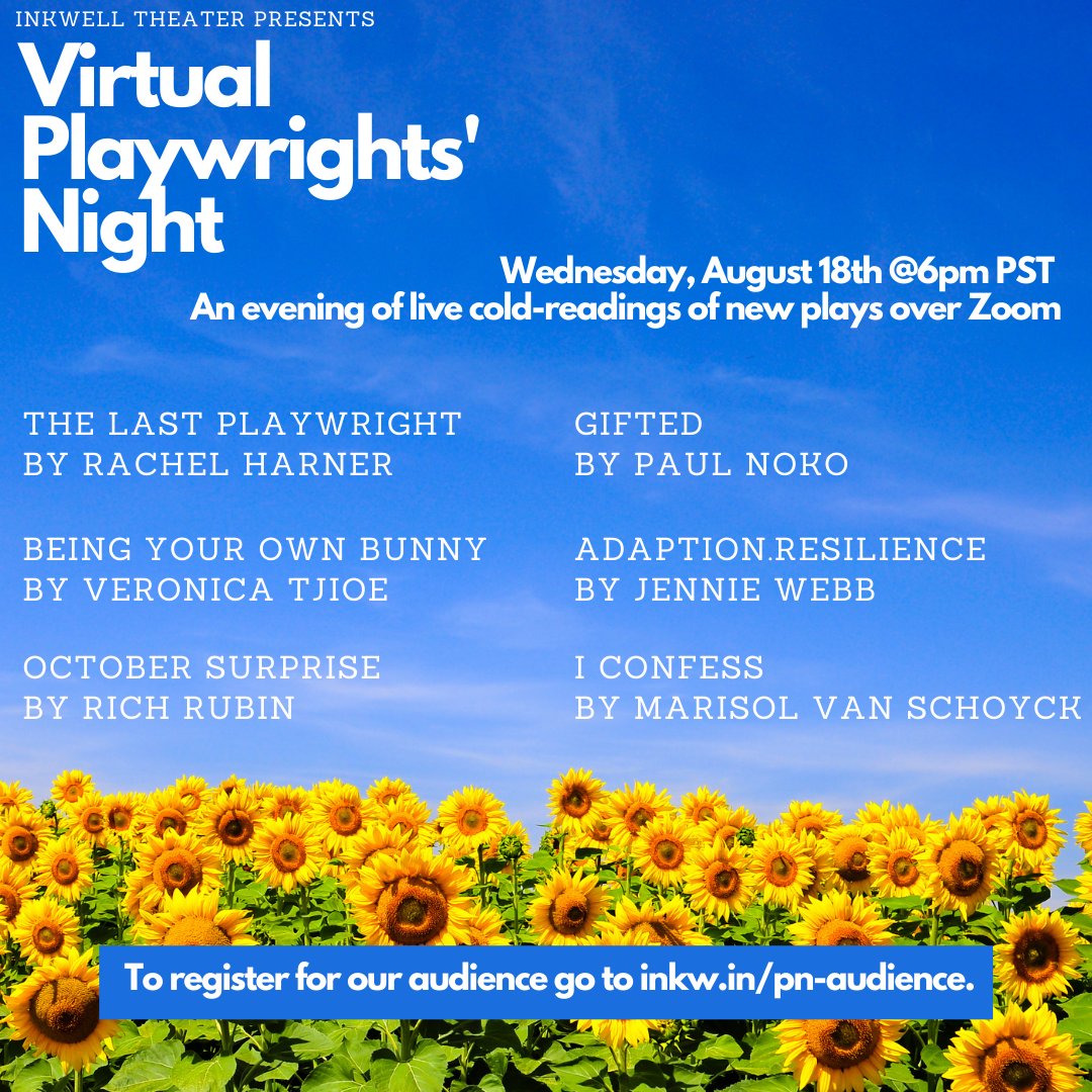 linestormplays's tweet photo. An excerpt from OCTOBER SURPRISE, a new full-length drama by Rich Rubin, will have a Zoom cold reading by the Inkwell Theatre (Los Angeles) on Wednesday August 18th at 6 pm. https://t.co/Ly1AXk4XOy