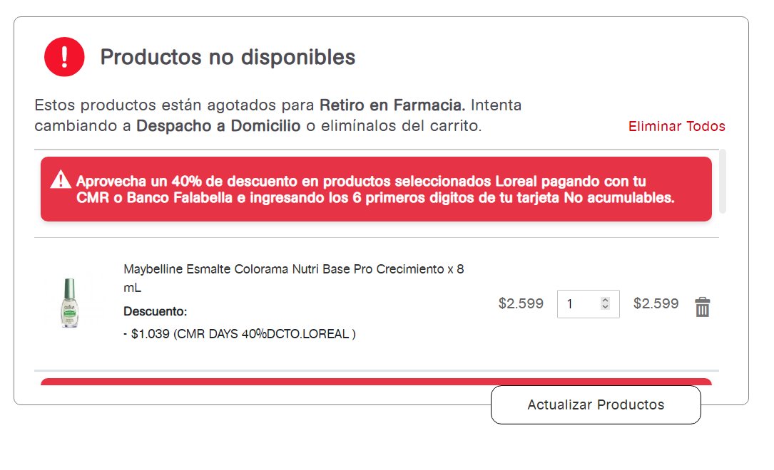Danycaryte's tweet photo. @farma_ahumada así no más con aprovechar los descuentos, hay dos farmacias ahumada en La Calera y no hay stock disponible para retiro en farmacia en ninguno de los 4 productos que quiero comprar. Seguramente esto en Stgo no pasa. 😐 https://t.co/rXDmYcNm77