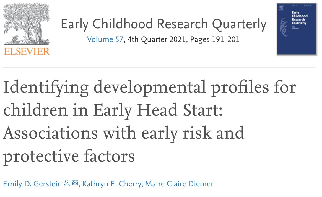 HV_HARC's tweet photo. New research uses person-centered approach to create developmental profiles for EHS toddlers.
How can we tailor interventions to meet their differing needs?
#precisionHV
https://t.co/a6xsk8rkOZ
@KathrynE_Cherry https://t.co/cfgpw55OZ3