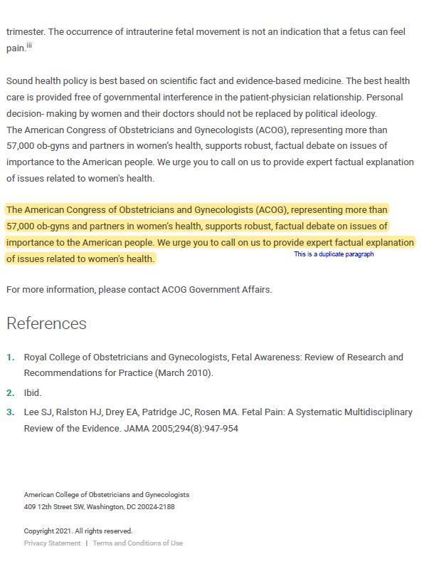 realBockmann's tweet photo. This sentence should stay, however: 

“Sound health policy is best based on scientific fact and evidence-based medicine.” https://t.co/MxRXwA8Iny