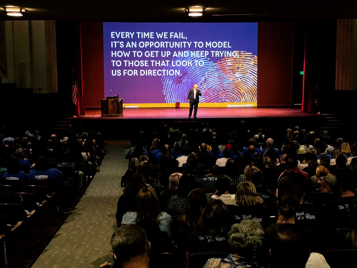 mcmickell's tweet image. Thank you @thomascmurray for an incredible morning of learning, laughing, and (surprise) singing! It was the perfect message to help us kick off 2021-22 and the @ogdensd community is proud to have you as a part of our story this year! #IChooseOgden #AuthenticEDU