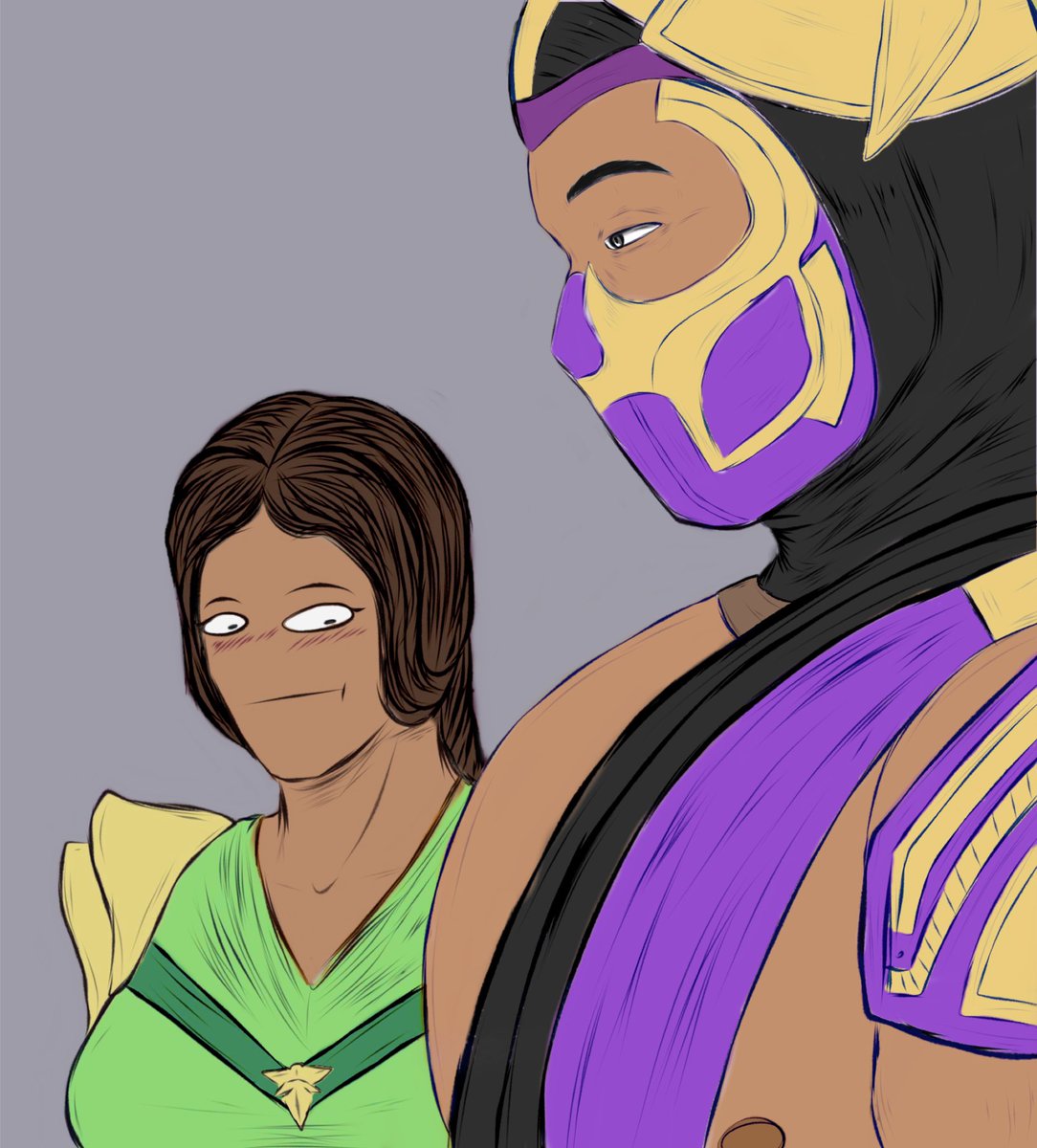 RainyJady's tweet photo. Jade usually says β¦β¦β¦..
β Donβt stare too longβ well I bet she wonβt be saying that anymore πππ
β¨ππβ¨#MortalKombat #jademk11 #rainmk11 https://t.co/tVqLySeDnR
