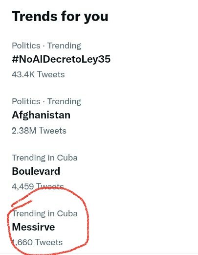 iroelsanchez's tweet photo. DENUNCIA En marcha nueva operación en redes contra #Cuba por los mismos que viralizaron la etiqueta SOSCuba. @JulianMaciasT https://t.co/C4GeqS4T55