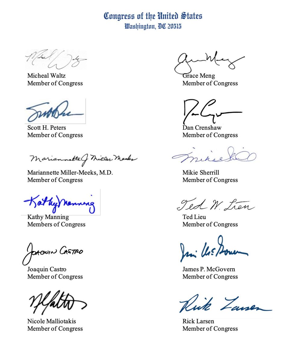 President Biden has said we will evacuate our allies and vulnerable Afghans from Kabul. I led another bipartisan letter w/<a href="/RepJasonCrow/">Rep. Jason Crow</a> today, urging Biden to commit to holding the airport for as long as it takes to achieve that, regardless of any past self-imposed deadlines.