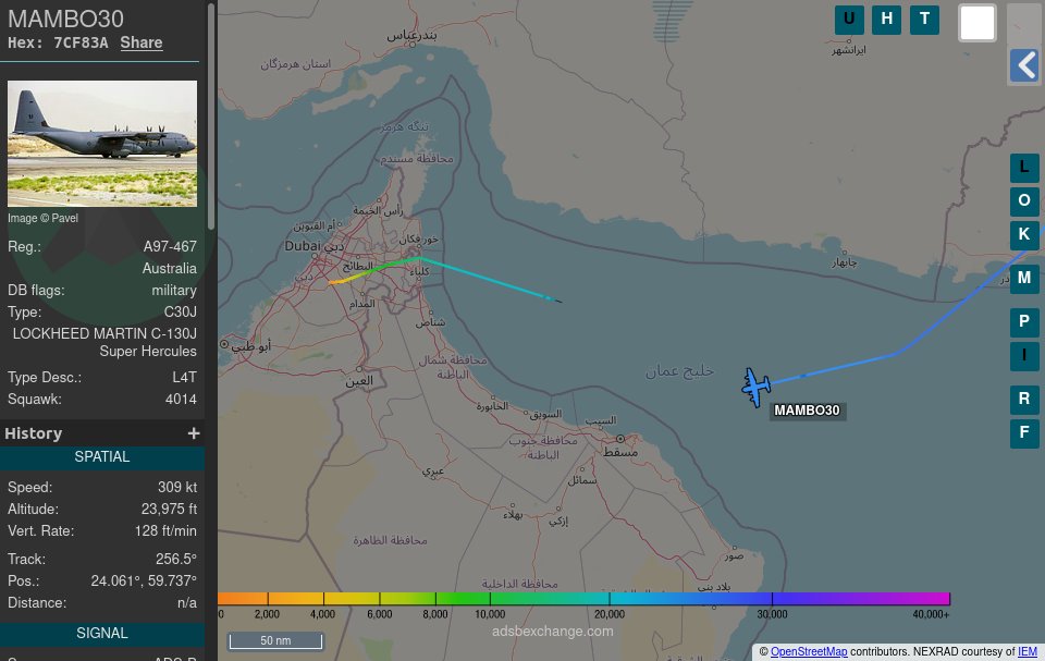 TheIntelFrog's tweet photo. π¦πΊ C-130J Hercules #7CF83A as MAMBO30 returning from Kabul
#KabulAirlift #AvGeek #planespotting https://t.co/tcfy12eHVR