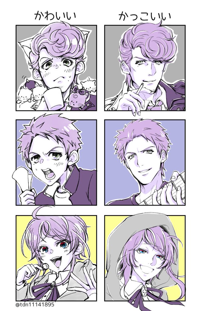 Twoucan 可愛い絵柄とかっこいい絵柄で描きわける の注目ツイート イラスト マンガ