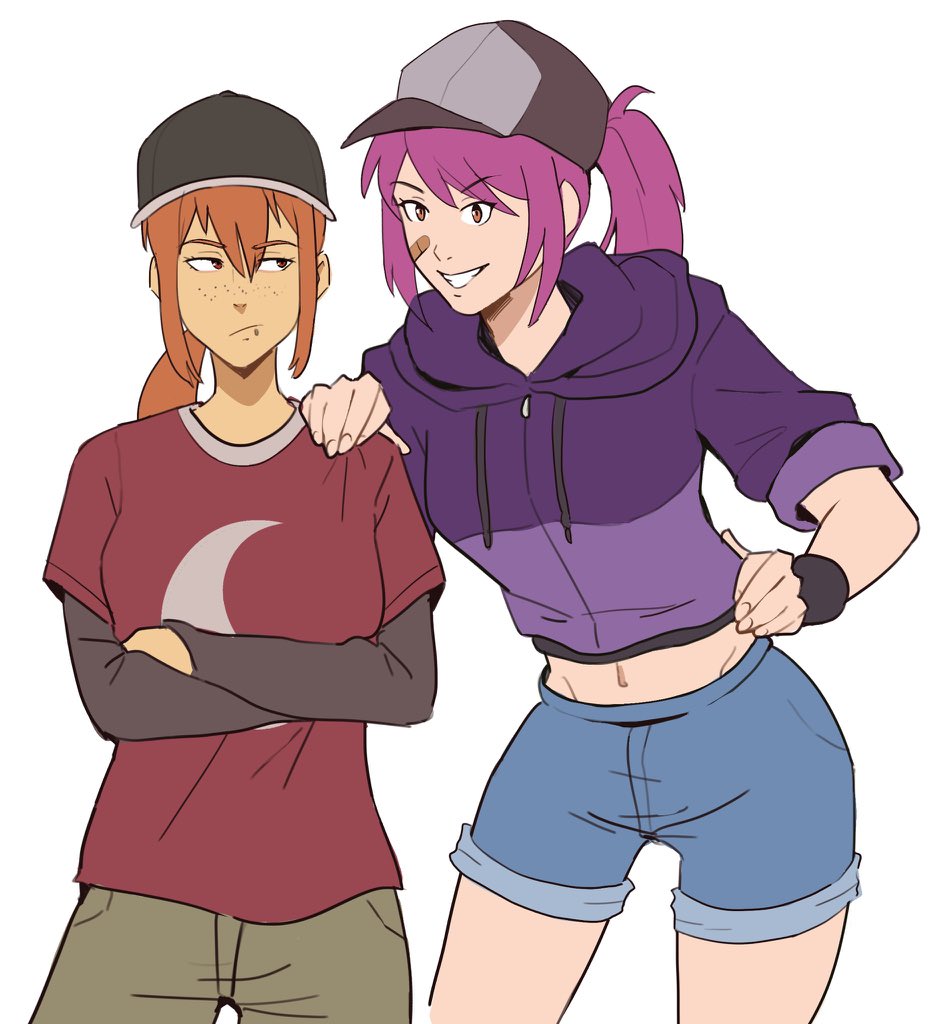 My and my mutual's OCs interacting, part 1 
