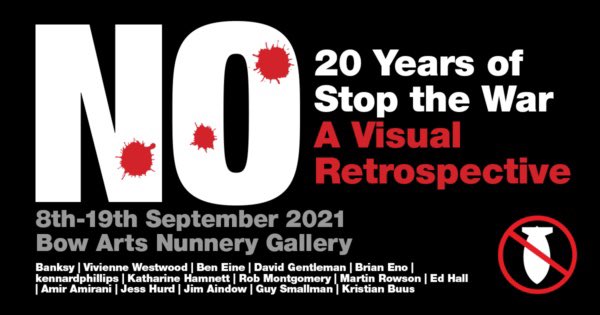 signsofrevolt's tweet image. Happy to say some of my work made for the anti-war movement will be on show at this timely exhibition for the Stop The War Coalition.
Bow Arts Nunnery Gallery, starting on the 8th September #bowarts #stwc #stopthewar #Afghanishtan #Iraq