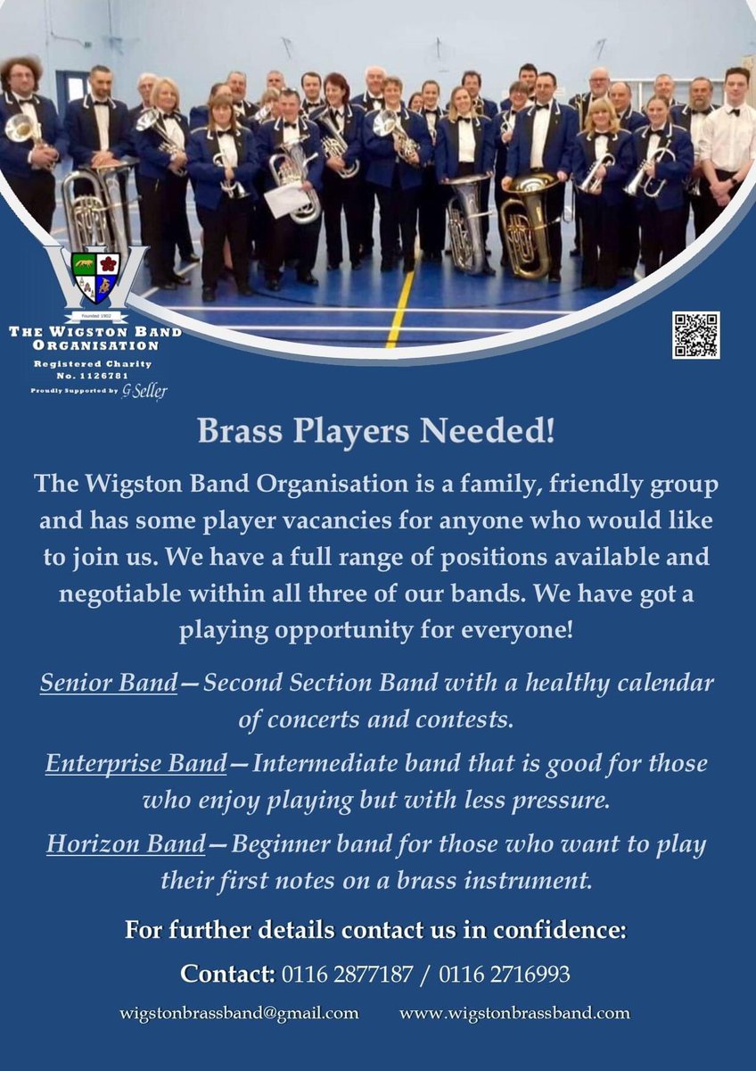 WigstonBand's tweet photo. @bandsoftheuk https://t.co/ZJr1uF8IdU