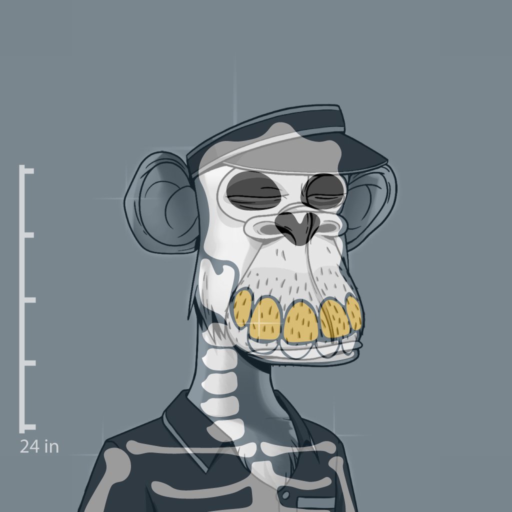 XrayPunks's tweet image. 🚨 ANNOUNCEMENT 🚨

We x-rayed a special patient, @ElectionDayMad1's Gold Fur Bored Ape, and revealed a whole row of Gold Teeth!

👉 opensea.io/assets/0x495f9… 👈

Are you an Ape in need of an x-ray? Apply within ☠️

#NFTs #NFTcommission #NFTcommunity #NFTcollector #NFTcollectors
