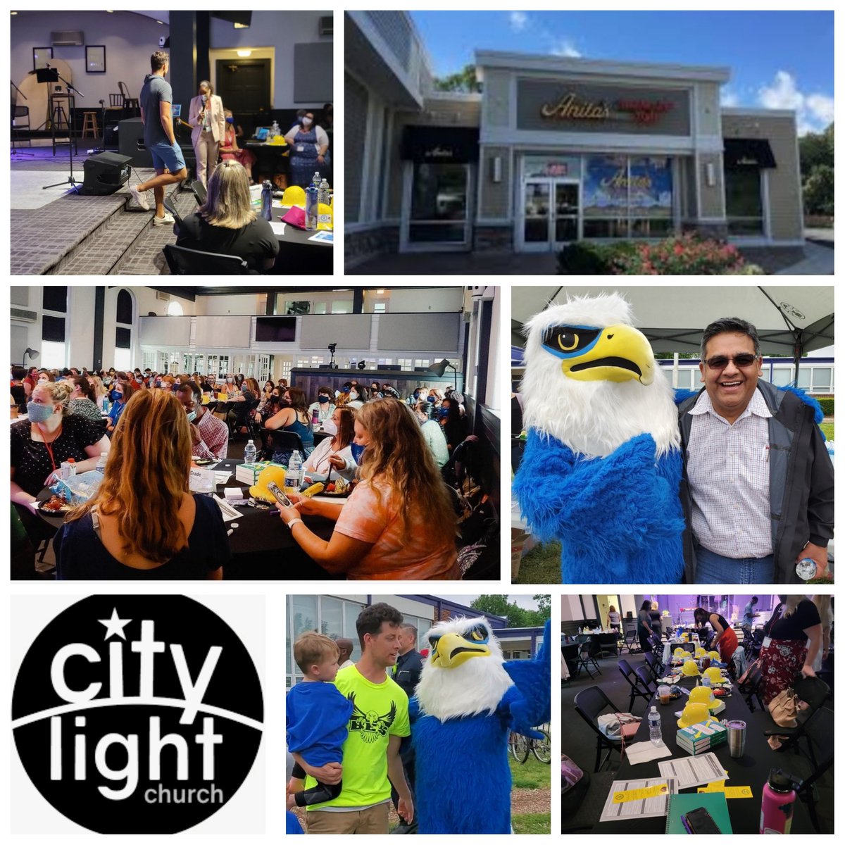 Grateful to our @CitylightChurch Partners for hosting our 2021-2022 Kickoff! Thank You @B_thrifty Anita's Mexican Style, Pastors Dale, Crew, & Pacheco for providing food, paper products, fruit, coffee, tea, & water. 🦅💙🤗👷🏽‍♂️👷🏻‍♀️👷‍♂️👷🏿‍♀️👷🏻‍♂️👷🏽‍♀️👷🏽‍♂️👷🏻‍♀️👷‍♂️👷🏿‍♀️ @fcpsnews @FCPSR2 @FCPS_TitleI