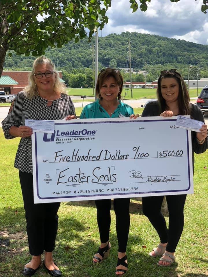 EasterSealsBham's tweet photo. Thank You LeaderOne Financial - Alabama and Lending a Hand - Leader1 Alabama for offering their clients a chance to donate to a nonprofit of their choice! 

We received a $500 donation thanks to two anonymous donors who worked with LeaderOne Financial to refinance their homes! https://t.co/A8QoShkuLP