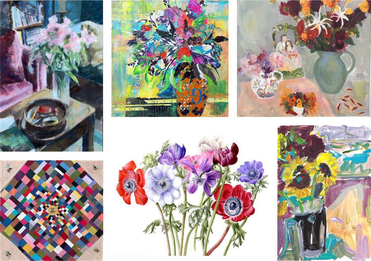 Parndonmill's tweet image. JOY IN BLOOM
is viewable now on parndonmill.co.uk 
and click on our ‘Online Gallery’

This online Exhibition greets you with a glorious array of floral artworks.  All the works are for sale and most of the artists are willing to accept commissions.