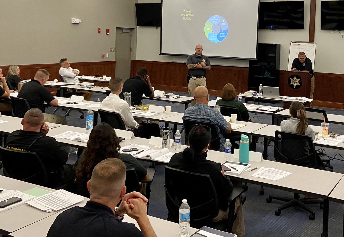 BSCSD's tweet photo. School Resource Officers from around the state participate in a week long training with our own @DeputyJBecker & @SaratogaSheriff.
Thank you to all our law enforcement partners for keeping our students and schools safe a priority throughout the year. #BSCSD #BeSafeBSpa https://t.co/TwMWql6d6G
