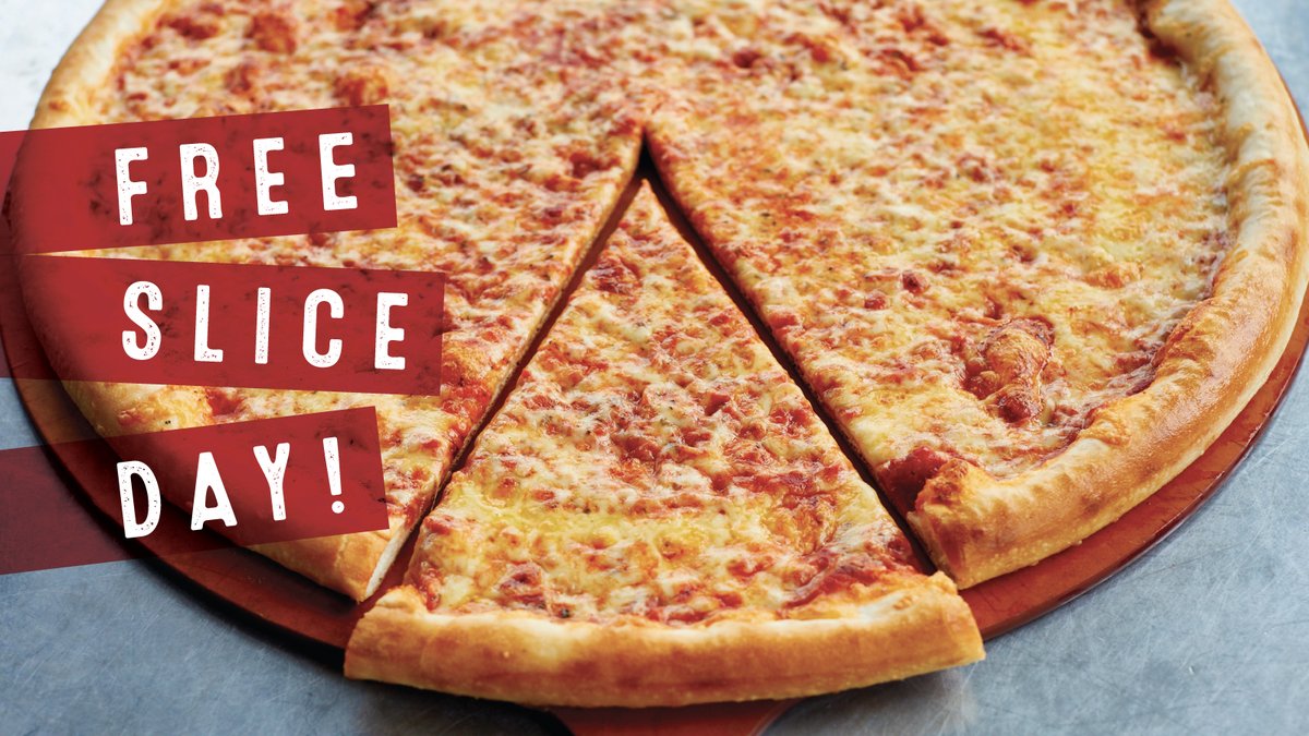 pagliaccipizza's tweet photo. The countdown is on! Saturday is our Free Slice Day from 11am-3pm at our Juanita Location! Tag someone who needs this reminder ๐
#pagliaccipizza #freesliceday #freepizza #za #juanita #reopening #seattleeats https://t.co/iqMvXyMXem