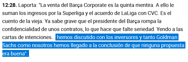 بعد قراءة متمعنة لتصريحات لابورتا نصل لخلاصة ان اغلب ما تفوه به كذب، واول كذبة عنوان الدعوة التي ارس...