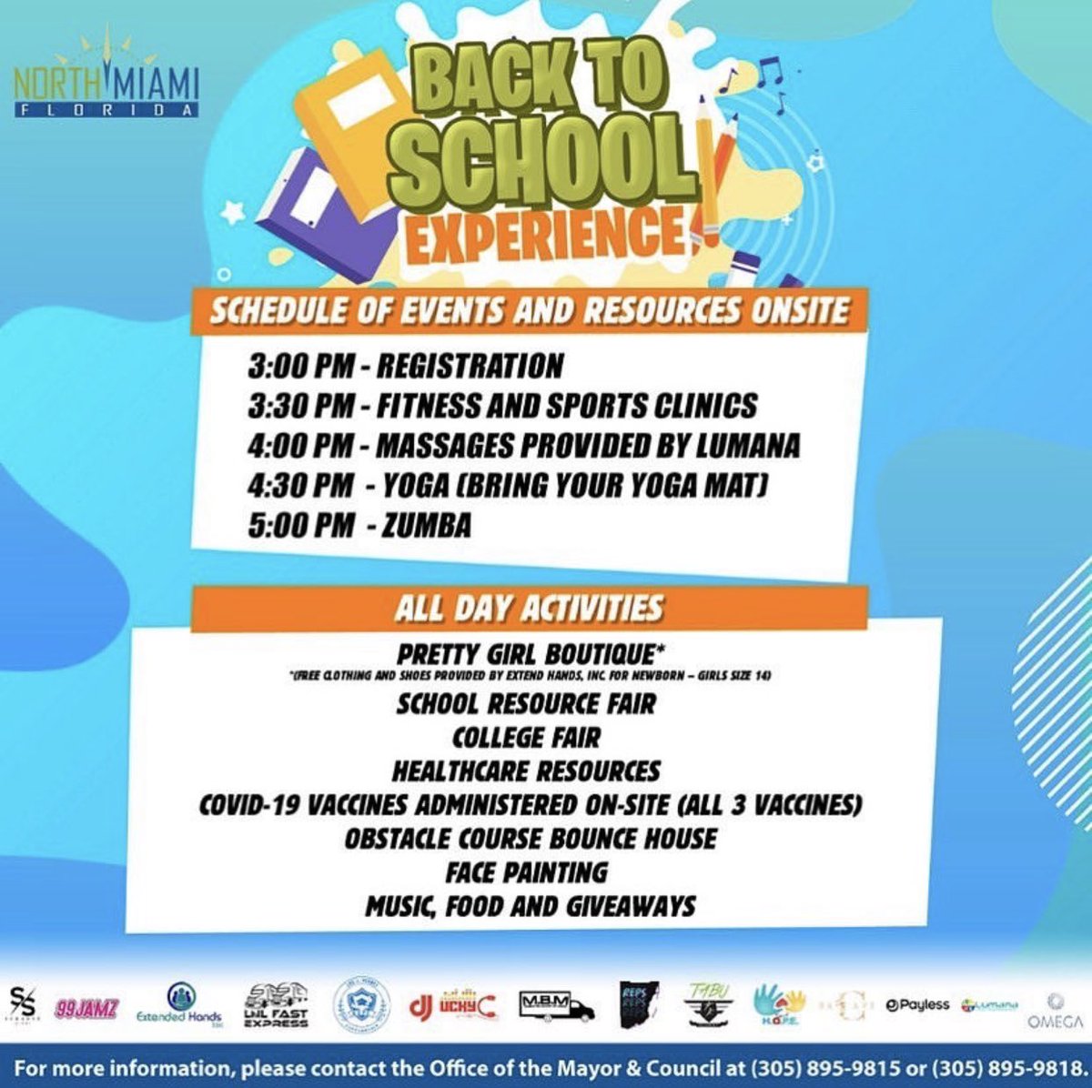 DJLuckyC's tweet image. Come Out to Cagni Park TOMORROW for Our Annual #Tools4School GiveAway! 

13498 NE 8th Ave 3p-7p! 

Hey Now❗️