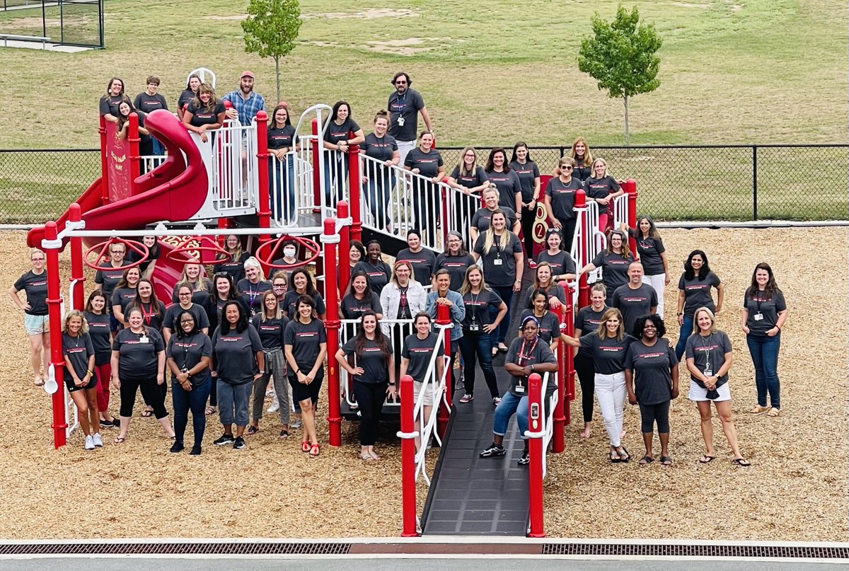 This rock star staff is ready to greet our 650 students tomorrow!!! #nfesSTRONG #BetterTogether