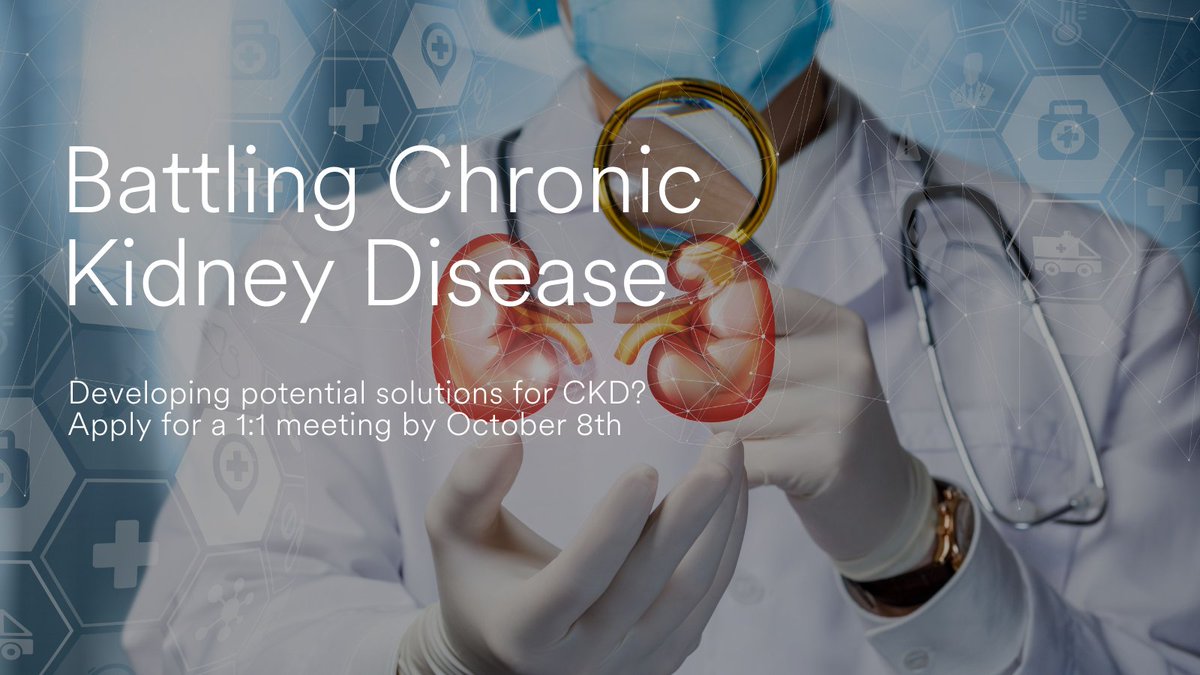 About 37 million Americans adults have Chronic Kidney Disease (CKD) &amp; millions more are at an increased risk*. Hear from a panel of scientific experts &amp; entrepreneurs on 9/28 to discuss the latest science that hopes to help overcome CKD challenges  jji.jnj/ckdtw
