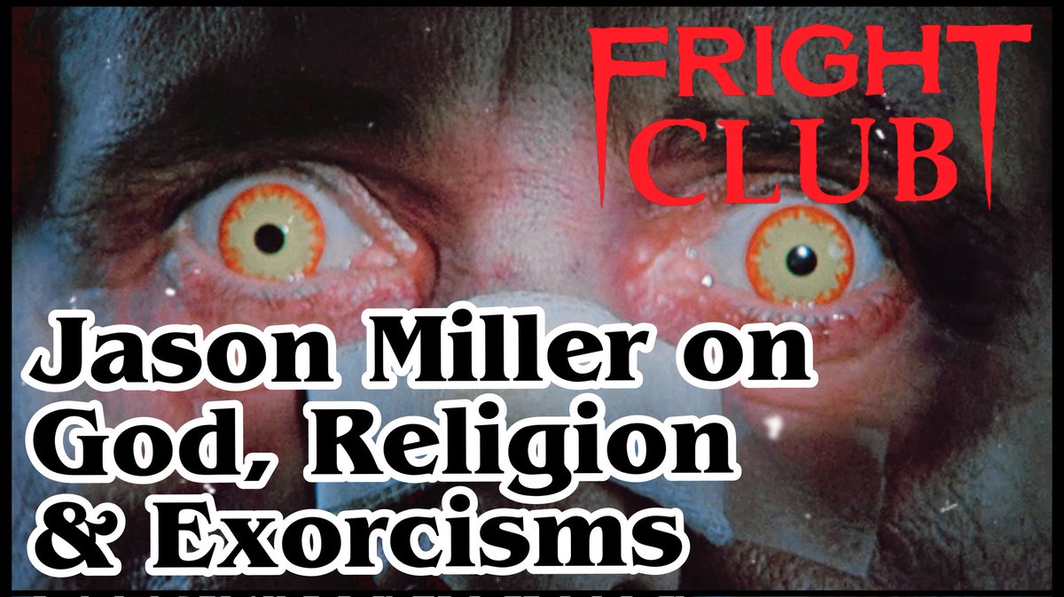 TheFrightClubNI's tweet photo. #OTD back in 1990 'The Exorcist III' was released in the US. A very worthy sequel to the original 1973 classic. Check out Jason Miller chatting about some deep shit
https://t.co/ls1KRmE7Lp
#TheFrightClubNI #horrorfam #SupportFrightClub #horror #TheExorcist #Legion https://t.co/BMh2hzigiC
