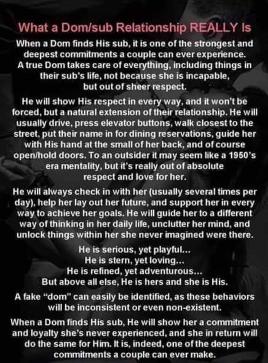 #domrelationship 
#subneeds 
#bdsmِ