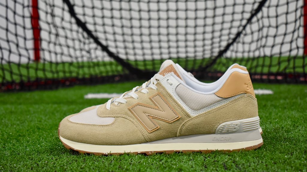 Khaki Head to Toe! The Khaki <a href="/NewBalance/">New Balance</a> 574 is incredible. <a href="/NewBalance/">New Balance</a> is the Official Shoe Sponsor of <a href="/StickStarLax/">StickStar Lacrosse</a> and we will have more info on our Back to School Sale shortly! The Anthony Crimmins PE #KhakiKicks