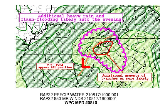 NWSWPC's tweet photo. #WPC_MD 0810 affecting UPSTATE SC...WRN NC...ERN TN...SWRN VA...ERN KY, #scwx #ncwx #vawx #tnwx #kywx #gawx, https://t.co/CmpCPg8YYb https://t.co/NpM9JFOdZv