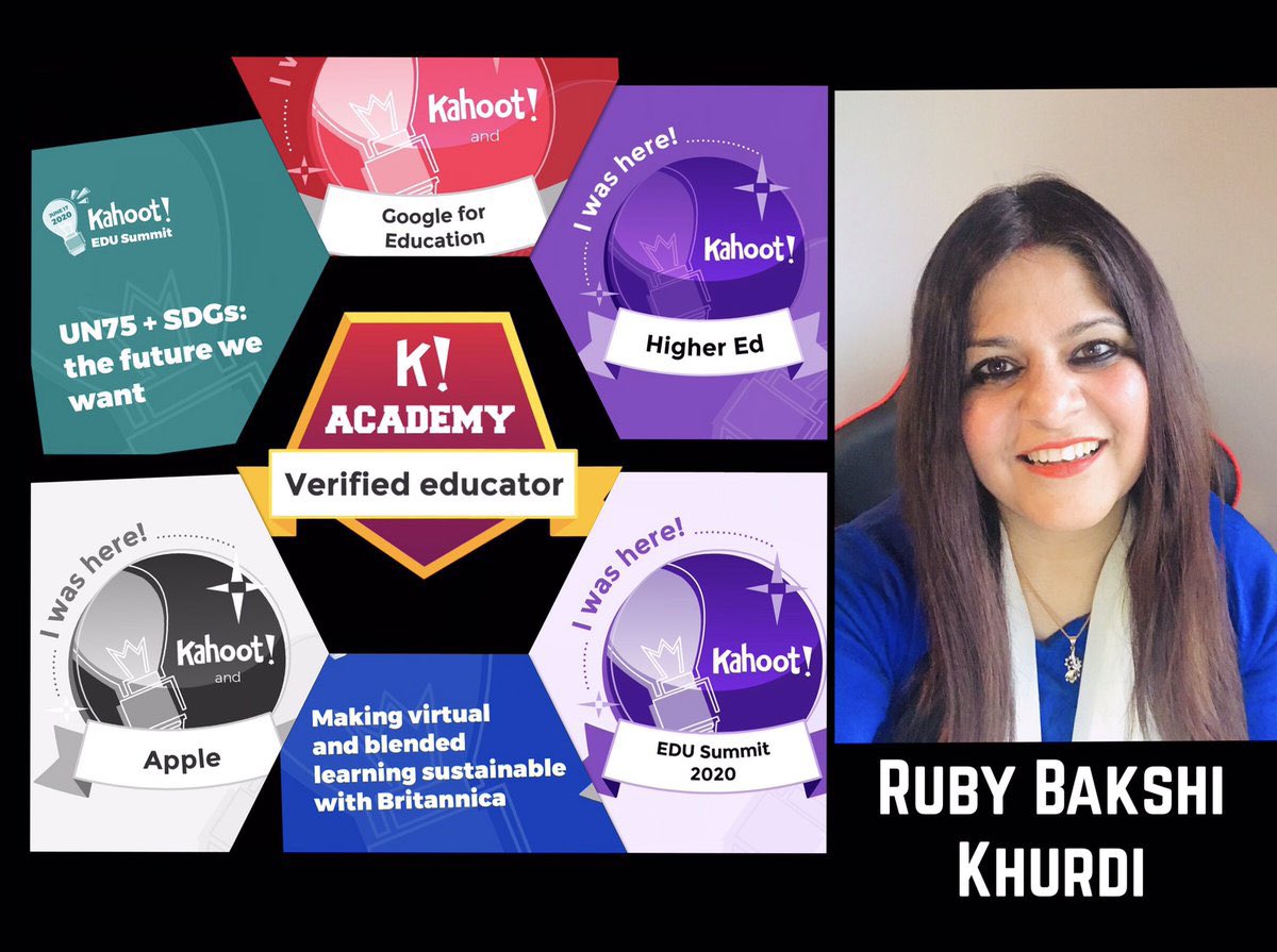 ruby_bakshi's tweet image. @KahootAcademy I use kahoot for my courses on Human Resources, Luxury management, Marketing &amp;amp; communication in higher education in #Switzerland ! My students call me #KahootProfessor #verifiedKahootEducator