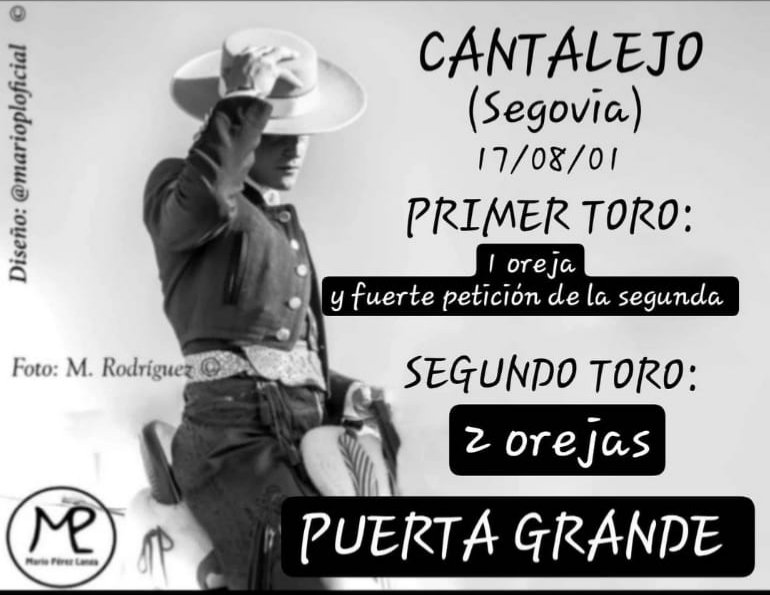 #MarioPerezLanga #PerezLangaEnEstadoPuro #MPL #Rejoneador #ToreoACaballo #CaballosToreros #Motivacion #Superacion #Pasion #Tradicion #RejonearteEnEstadoPuro #RejoneoDelBueno #RejoneoDeIlusion #ElFuturoEsDeAquelQueCreeEnLaBellezaDeSusSueños #Temporada2021
