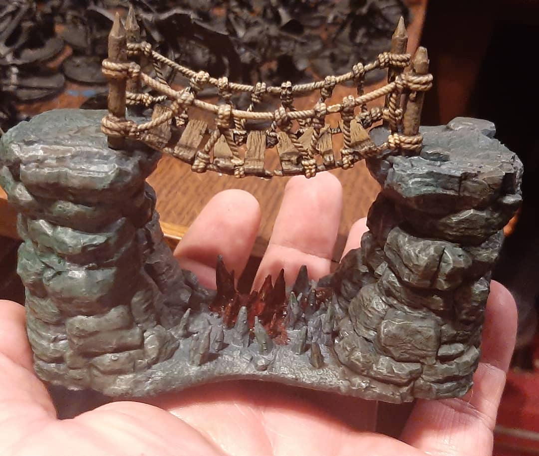 Artist_Oz's tweet photo. Day 227
Bridge printed from Loot Studios
Super fun pit trap.
#paint #painting #modeling #miniature #gaming #rpg #dungeonsanddragons #dnd #pathfinder #geeklife #evocationinminiature #lootstudios #anothertrap #terrain #trap #3dprint #resin #elegoomarspro2 #day227 #365daysofminis https://t.co/gdNbj7RqHa