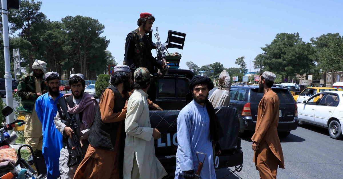 Reuters's tweet photo. Taliban risk military strikes if they host terrorists again, NATO warns https://t.co/aRxG56c4nX https://t.co/JVnfGt2HmL