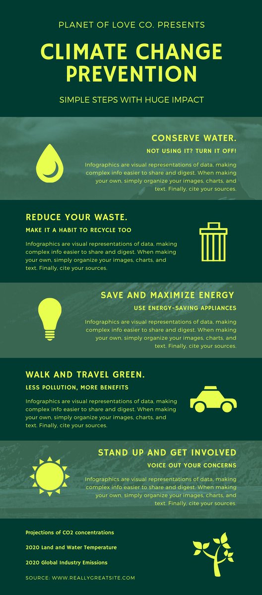 SAT_DMarketing's tweet photo. How we can prevent Climate Change ?
Simple Steps with huge impact.
#FightforClimateMyK https://t.co/7Mu23iY6Yn