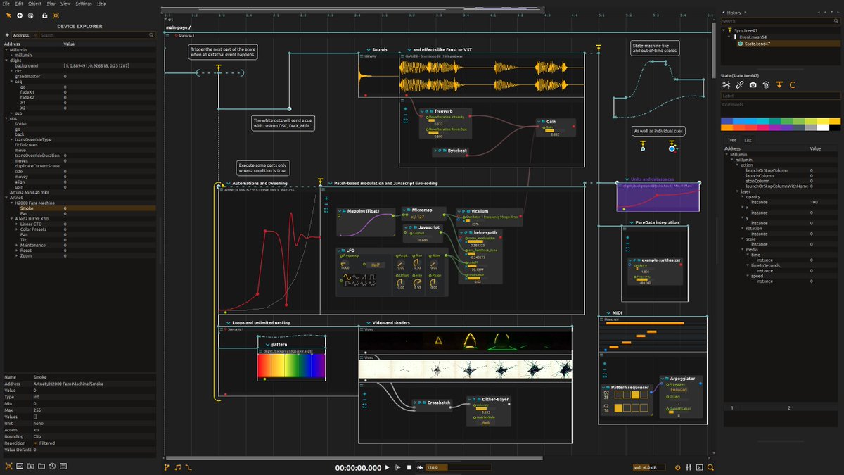 August 28, 2017 to August 17, 2021 😊 thanks to all the fine people involved ! 
@ossia_io #intermedia #ossia #ossiascore #musicsoftware #newmediaart #floss #opensource #freesoftware