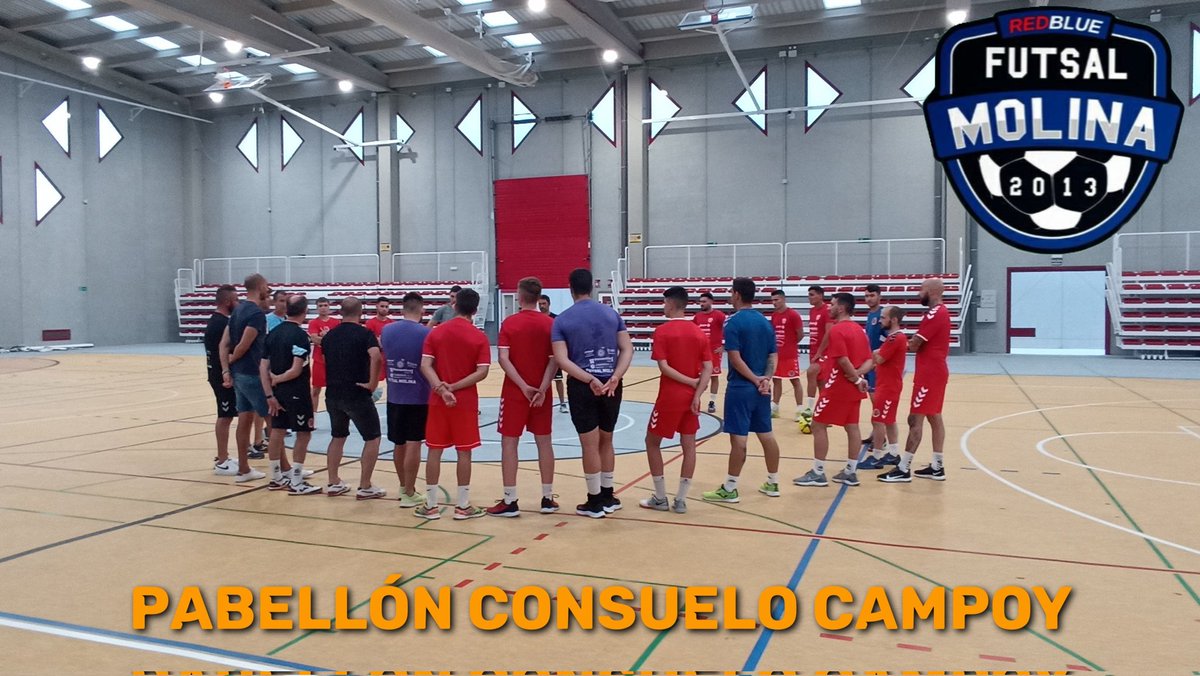RMolinadeportes's tweet photo. Arrancó la pretemporada el @MolinaFutsal en el pabellón Consuelo Campoy de la Ciudad deportiva El Romeral, será el tercer proyecto consecutivo en Molina de Segura de fútbol sala de alto nivel. https://t.co/gXXueM9hXT