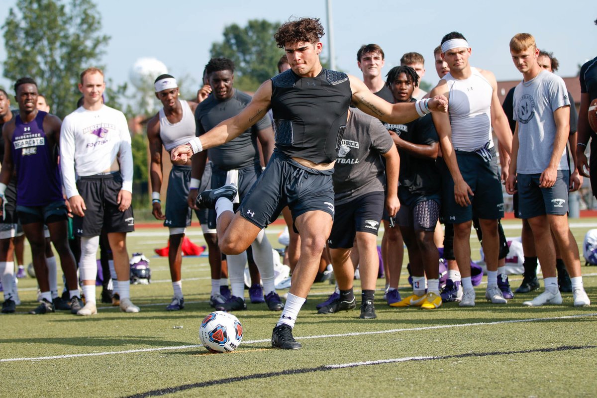 McKBearcats's tweet photo. 📸 | @Mckendree_FB takes on @MckendreeWSOC in a Penalty Kick Match Up this morning at Leemon Field! #BearcatsUnleashed
#TheOnlyWayIsThrough

Full Gallery 🔗: https://t.co/c34Cjw7bgU https://t.co/wHDiEqtMn0