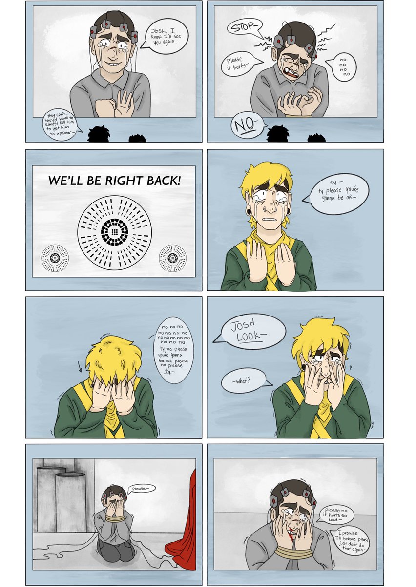 IsolatedSedated's tweet photo. CHAPTER ØNE: BROADCAST 

#cliqueart #twentyonepilots #iascomic #tylerjoseph #joshdun #dema https://t.co/Z3jyPg7T1e