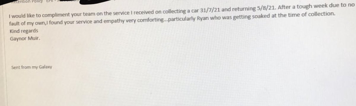 EracRyan (@erac_ryan) on Twitter photo Always the best feeling knowing Iβve made that customers tough week that little bit easier !! Itβs always the small things that go a long way and will always provide that 5 βοΈ memorable serviceπ<a href="/clairegrimes111/">Claire Graham</a> <a href="/kierancregan/">Kieran Cregan ππ</a> <a href="/Hayley_Savage_/">Hayley Savage</a> Always the best feeling knowing Iβve made that customers tough week that little bit easier !! Itβs always the small things that go a long way and will always provide that 5 βοΈ memorable serviceπ<a href="/clairegrimes111/">Claire Graham</a> <a href="/kierancregan/">Kieran Cregan ππ</a> <a href="/Hayley_Savage_/">Hayley Savage</a>