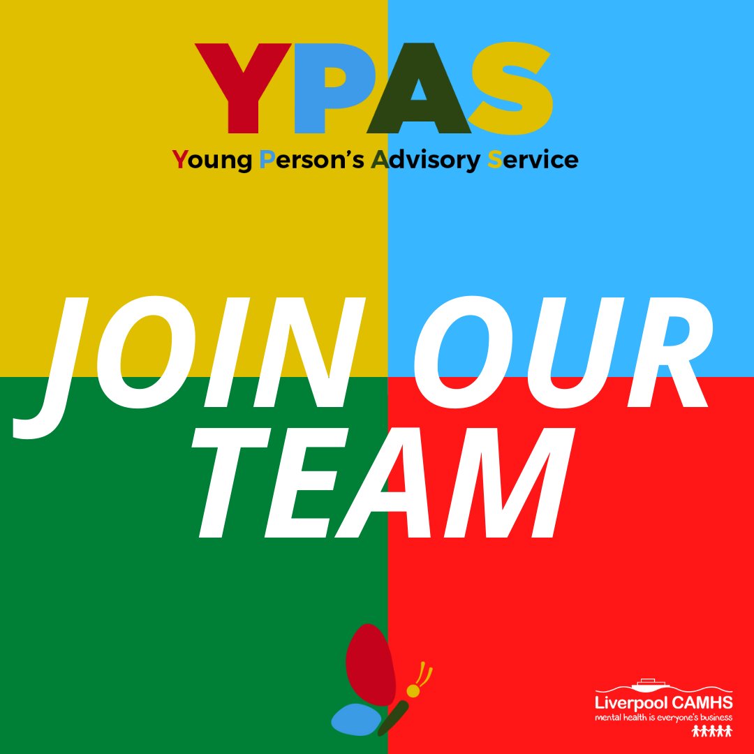 ***JOIN OUR TEAM***

YPAS is seeking to employ x2 Clinical Administrators and x1 Admin Assistant / Receptionist.

For more details please visit: ypas.org.uk/join-our-team/

@LivCAMHSFYI @Liverpoolcvs