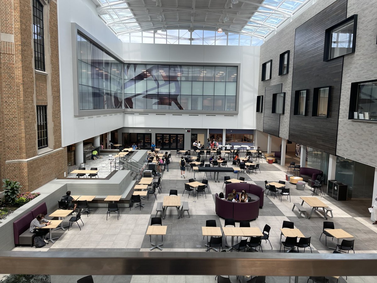 henrythiele's tweet photo. A student shared with me today that she is taking pictures of all of the new places in the school and sending them to her friends from other schools to “show off her school” and “has never been more excited to be at school” #99learns #dgspride #wearedgn https://t.co/cttDNpEmlK