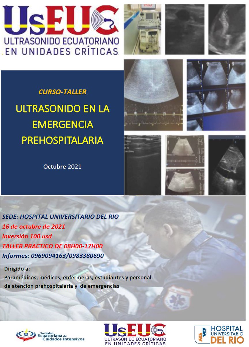 ferortegamd's tweet photo. Uso del ultrasonido en la atención prehospitalaria ! 👇👇 https://t.co/VTVqTMqid7