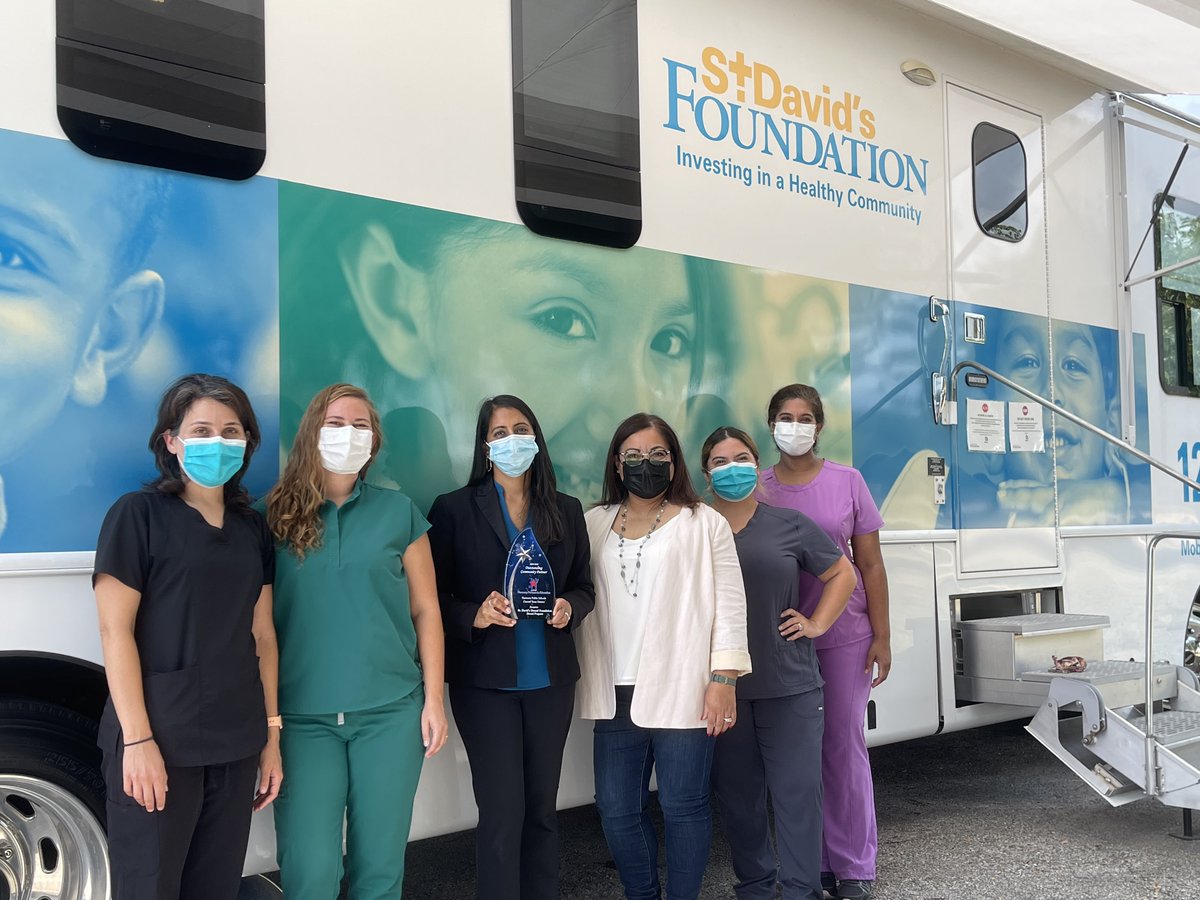 Happy Natl. Nonprofit Day to our Partners in Education Award recipient, the @StDavidsFDN Dental Program! Thank you all for performing vital dental procedures for elem. students across our Austin communities. #HarmonyProud @HarmonyEdu #HarmonyPairED