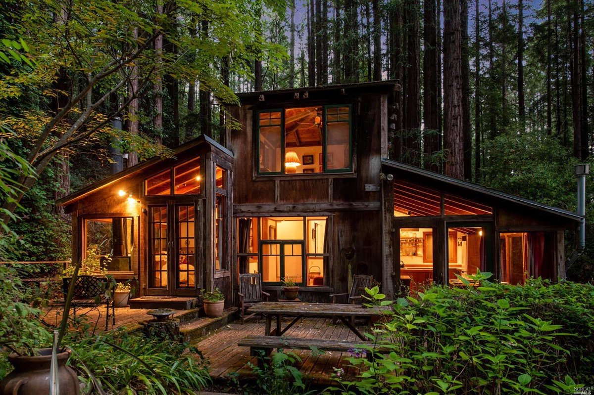 Surrounded by soaring redwoods, this rustic retreat is rich in charm and character. 

Listed by John Genovese at Vanguard Properties

bit.ly/2W2vv3y