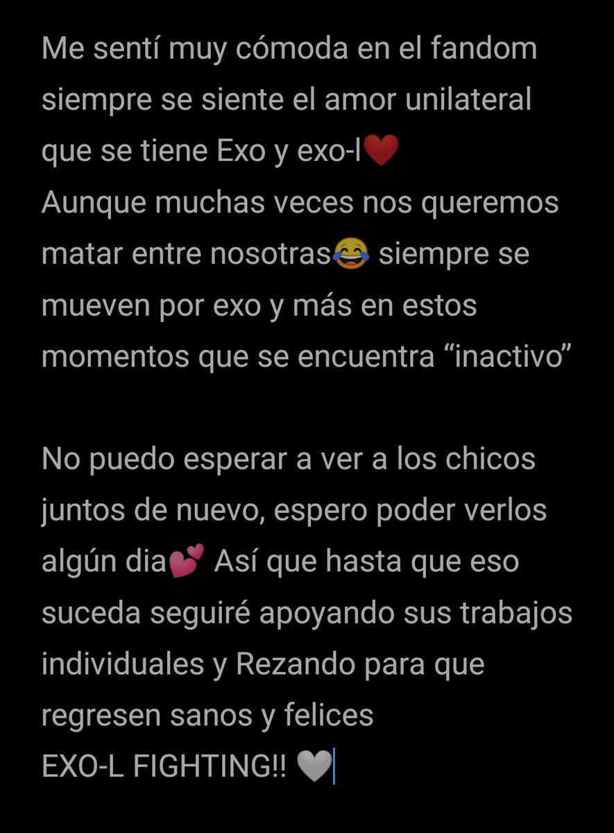 exoltiny_zyx's tweet photo. Feliz aniversario para mi🤍🤭
Se que nadie leerá esto pero me quería desahogar😂💕
#5YearswithEXO #L1485
#I_L1485_You #EXO #엑소 @weareoneEXO https://t.co/eoU9906zL0
