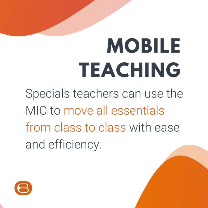 Bretford's tweet photo. Have you heard? Teaching is going mobile! Make sure you are prepared by investing in a #MobileInstructorCart to help you focus and manage a classroom well! #Bretford #ChargingCarts #MobileTeaching #TeacherCart