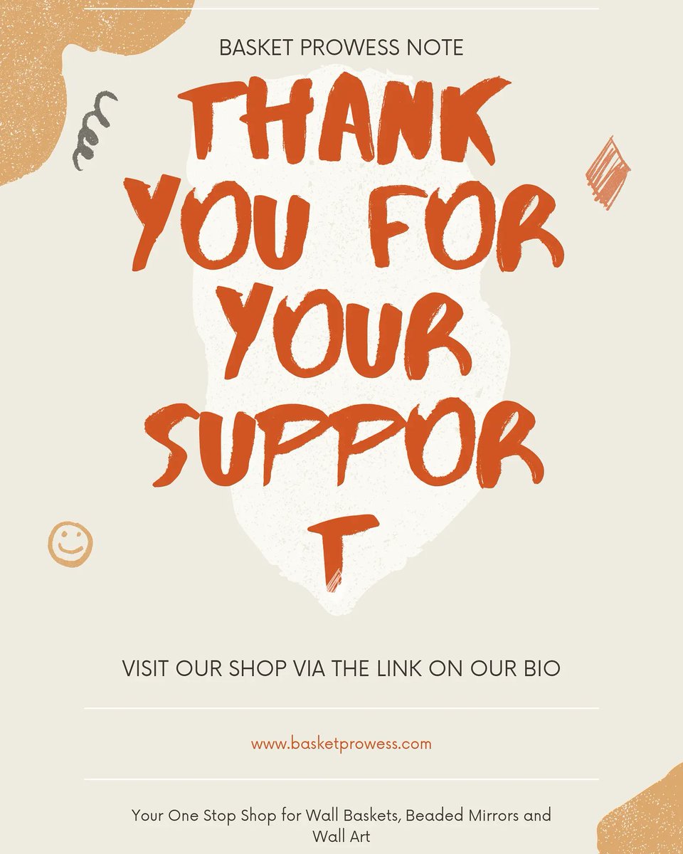 BasketProwess's tweet photo. Thank you for your continued patronage. Keep Shopping within via the link on our bio. 

https://t.co/vT6QChkGiL

#handmadeitems #wallart #walldecor #homedecor #officedecor #wallbaskets #entrywaymirrors #pinterest #homedecoracion #paintings #mosaicart https://t.co/a2T0HcplQx
