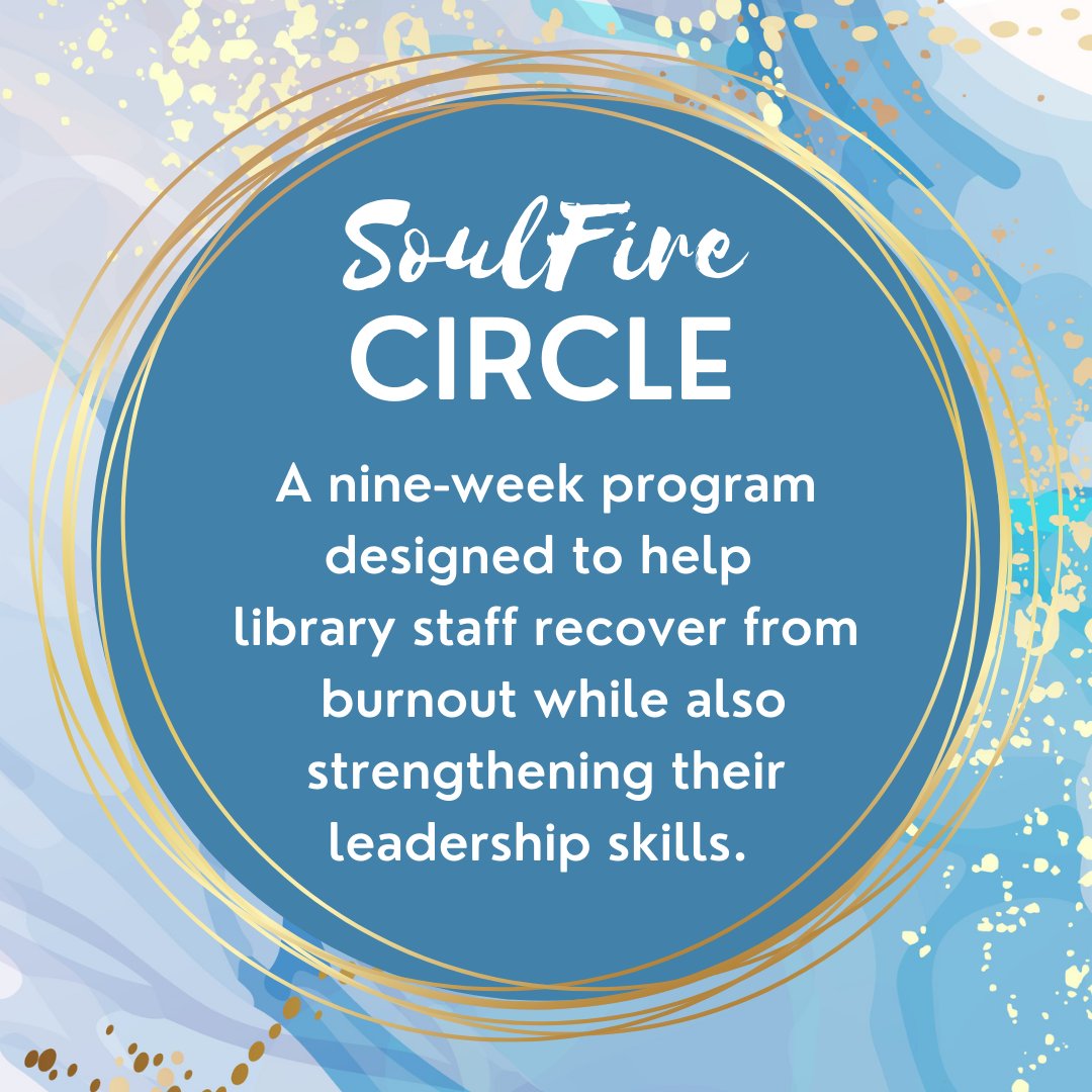 Those working in education &amp; social work - including #librarians - are among the most susceptible to #burnout. Get the support &amp; tools you need to heal &amp;  thrive. Learn more: soulfirecollective.net/circle. Sign-up ends 8/26. #MentalHealthMatters