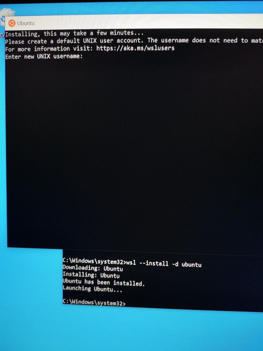 OliverIngle's tweet photo. Most important thing to install after setting up windows: windows subsystem for linux.
This tool makes development on windows so much easier #teencoder #developer https://t.co/2dDd4aJFCa