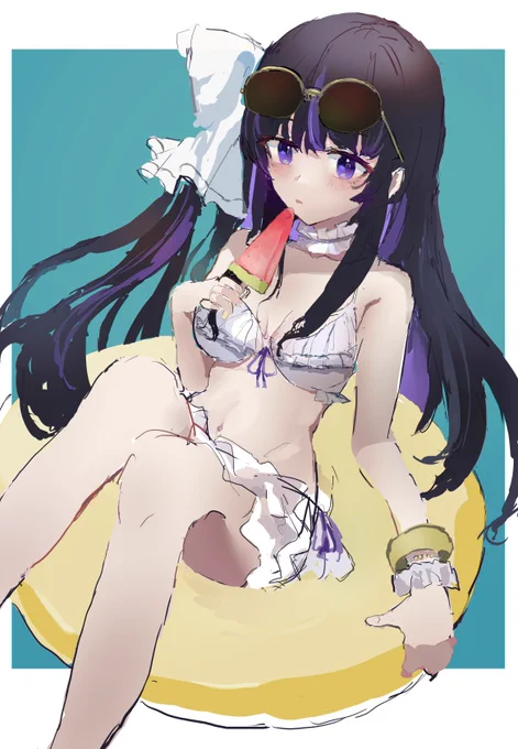夏はスイカバー🍉 #りりしゃーと 